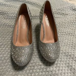 De Blossom Collection Silver Rhinestone